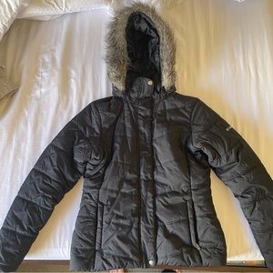 Black Columbia Puffer Jacket